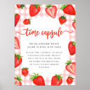 Zoek naar aardbeien posters Gingham