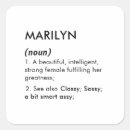 Recherche de marilyn autocollants Nom