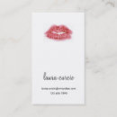 Zoek naar lippenstift kus visitekaartjes Rood