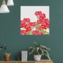 Zoek naar rode geranium posters Bloemen