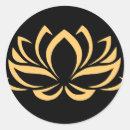 Zoek naar gouden lotus stickers Elegant
