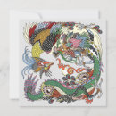 Recherche de dragon et phoenix invitations Chinois