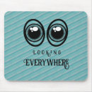 Recherche de yeux bleus tapis souris Drôle