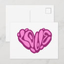 Recherche de mots romantiques cartes postales Cœur