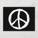 Recherche de paix cartes postales Simple