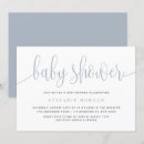 Recherche de dusty blue baby shower invitations Oh mon bébé