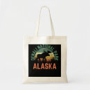 Zoek naar elanden tassen Alaska