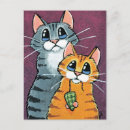 Recherche de chats tigrés cartes postales Amoureux des chats