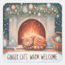 Recherche de chute de neige autocollants Chat