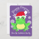 Recherche de grenouille noël cartes Frogance