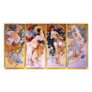 Recherche de quatre saisons posters Mucha