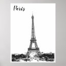 Recherche de tour eiffel noir et blanc posters Voyage