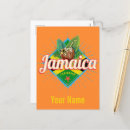 Recherche de drapeau des caraïbes cartes postales Jamaïque