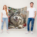 Zoek naar alaskan malamute dekens Hond