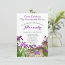 Recherche de iris pourpre invitations Floral