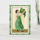Zoek naar irish harp briefkaarten Green