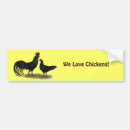 Recherche de poulets voiture autocollants Coq