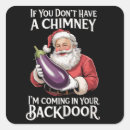 Recherche de cheminée noël autocollants Drôle