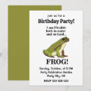 Recherche de anniversaire de grenouille Amusement
