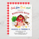 Recherche de barnyard bash invitations Enfants