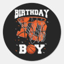 Recherche de point croisé autocollants Match de basket