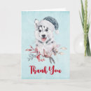 Zoek naar husky kaarten Aquarel