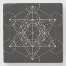 Recherche de cube dessous de verres Géométrie sacrée