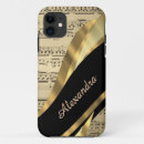 Recherche de musique de feuille iphone coques Notes musicales