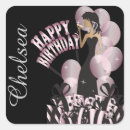 Recherche de dessin moderne autocollants Rose