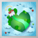 Recherche de pollution terre posters Vert