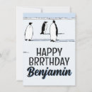 Recherche de amant pingouin vœux cartes Hiver