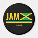 Recherche de drapeau de la jamaïque magnets Jamaïcain