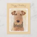 Recherche de airedales cartes postales Chiot