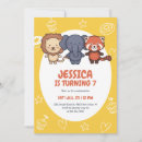 Recherche de cute safari animals invitations Jungle