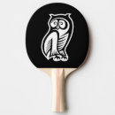 Recherche de hibou raquettes ping pong Animal