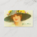 Recherche de dame vintage cartes visite Pour tous