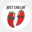 Recherche de hot pepper autocollants Chili mignon