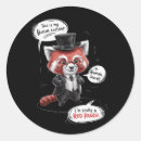 Zoek naar rode panda stickers Kawaï