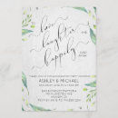 Recherche de partie moderne fiançailles invitations Couple