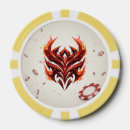Recherche de puces jetons poker Rouge