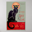 Recherche de vintage de chat art Conversation noir