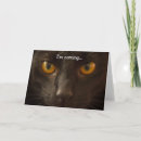 Recherche de chat noir anniversaire cartes Amoureux de les chats