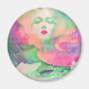 Recherche de coloré refrigérateur magnets Vintage
