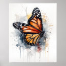Recherche de illustration papillon posters Illustration de papillons