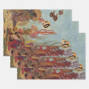 Recherche de anges papier cadeau Vintage