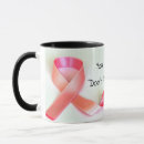 Recherche de conscience de cancer du sein tasses Café