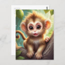 Recherche de bébé jungle cartes postales Faune