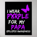 Recherche de epilepsie posters Violet