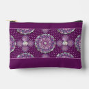 Recherche de mandala cosmétiques pochettes Rouge