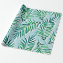 Recherche de motif palmier papier cadeau Jungle